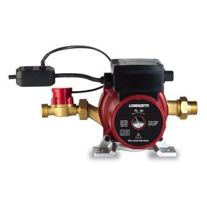 Pressurizador De água Vermelho E Preto Pl20 20mca 220v - Lorenzetti