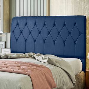 Cabeceira Málaga 140 Cm Casal Azul