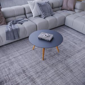 Mesa De Centro Vesta Redonda 31cm X 67cm X 67cm Preto