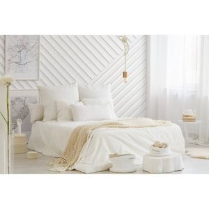 Kit Com 20 Barras Boiserie - Ripado De Poliestireno M2 - 10mm X 2,5cm X 2m 40m Branco