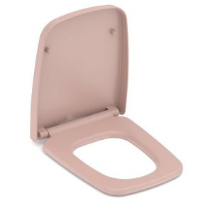Kit 3 Assentos Original Termofixo Soft Close Boss Incepa Rose