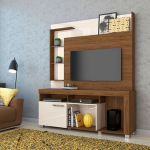 Home Theater Para Tvs Até 50 Polegadas Icaro Naturale-off White