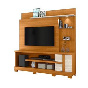 Home Theater Para Tvs Até 55 Polegadas Com Pés Alan Cinamomo-offwhite