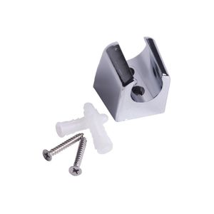 Suporte De Duchas Cromada Para Banheiro Cinza