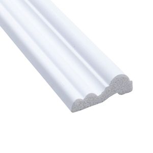 Rodameio De Poliestireno 2,4 Unidades - Branco