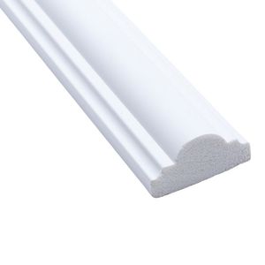 Rodameio De Poliestireno 2,4 Unidades - Branco