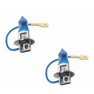 Par De Lampadas Halogenia Super Brancas Code/tech One 12v H3 55w