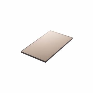 Chapa De Policarbonato Compacto Bronze 3mm 2,00m X 3,00m