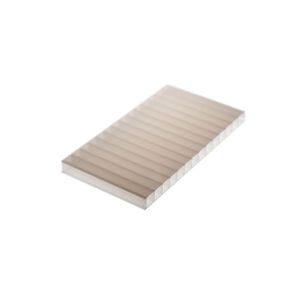 Chapa De Policarbonato Alveolar Branco Refletivo 6mm - 2,10m X 6,00m - Polygal