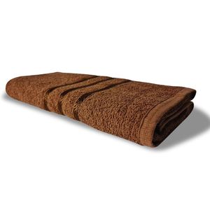 Toalha De Rosto Grande Verona 100% Algodão 45x70 Cm Marrom
