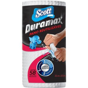 Pano Reutiliz?vel Scott Duramax 58 Unidades