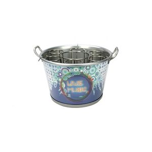 Balde Para Bebida Balada Com Suporte Live Music - Alumiart