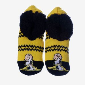 Meia Pantufofa Snoopy Peanuts 28-33