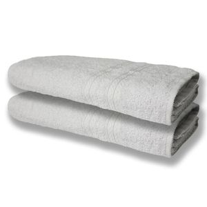 2 Toalhas Super Felpudas Grande E Grossa Algodão 80x150 It?lia Soft Beka - Branco