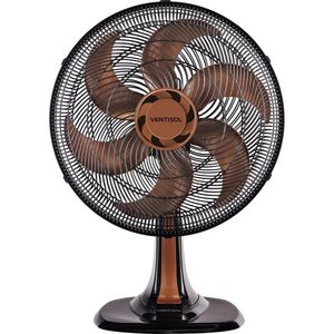 Ventilador De Mesa Ventisol Turbo 6 40cm Bronze 220V
