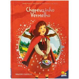 Livro Capa Dura Grandes Clássicos Chapeuzinho Vermelho