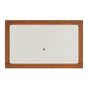 Painel Oslo 1,80m Para Tvs De Até 65 Off White/freijo