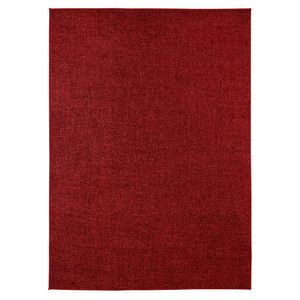 Tapete Antiderrapante Linen 06 Vermelho 0,50x0,80m