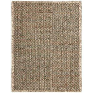 Tapete Sisal New Colors Colore Marrom-verde 1,50x2,00m