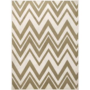 Tapete Beige And White Pérola 1,50x2,00m - São Carlos