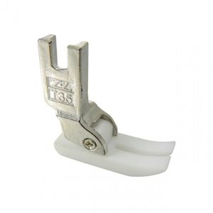 Pé Calcador De Teflon Reta Industrial Ponto Corrido Para Napas - T-351