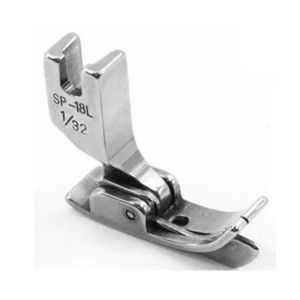 Pé Calcador Pesponto Lado Esquerdo C. Guia Reta Industrial 1mm Sp-18l 1/32