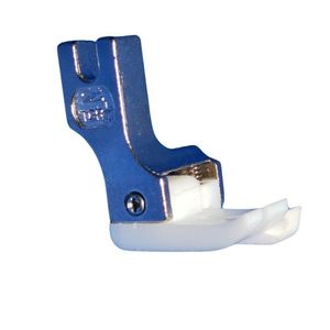 Pé Calcador De Teflon Pesponto Compensado Para Maquina Reta Industrial Lado Direito 6mm Tcr-1/4e