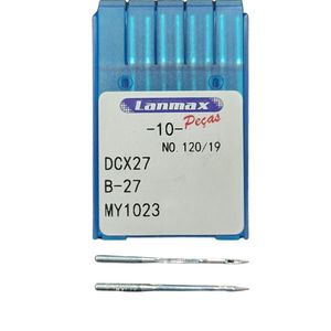 Agulha Para Máquina Overloque E Interloque Dcx27 - Pct C- 10 - Numero 19