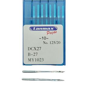 Agulha Para Máquina Overloque E Interloque Dcx27 - Pct C- 10 - Numero 20