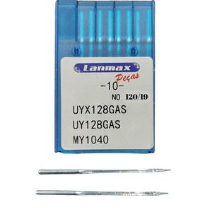 Agulha Uyx128 Para Máquina Galoneira, Fechadeira Plana, Braço, Cós - Pct C- 10 - Numero 19