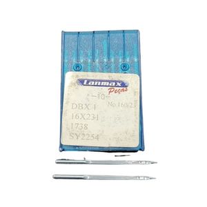 Agulha Cabo Fino Dbx1 Para Maquina De Costura Reta Industrial Numero 23
