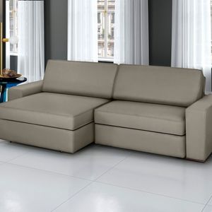 Sofá Cosmos - Retrátil - Reclinável 240 Cm Castor