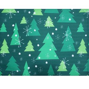 Kit 4 Jogos Americanos árvore De Natal Verde 43cmx34cm