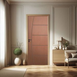 Porta De Madeira Sarrafeada 210x92cm Friso 9 Jb Portas Ipê