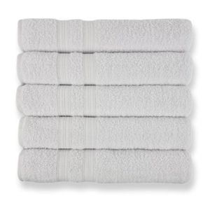 10 Toalhas Grossa Felpuda E Macias 5 Toalhas Banho E 5 Toalhas Rosto 100% Algodão Beka Luxo Branco