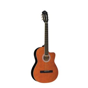 Violao Eletrico Aco Classico C/ Cutaway 39 Pol Vce300 Nt Natural Vogga