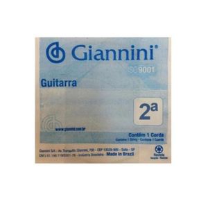 Corda Guitarra Ligth Geegst10.2 C/3 Giannini