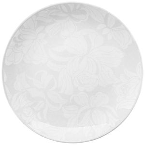 Jogo De Pratos Rasos Em Porcelana Coup Com 6 Peças 28cm Oxford Blanc