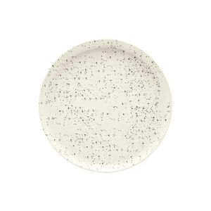 Prato Sobremesa Em Cerâmica Flat Chuvisco 20cm Oxford