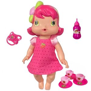 Boneca Baby Moranguinho Chazinho Da Tarde Acessórios