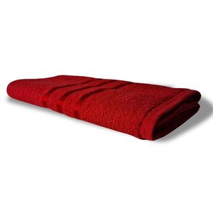Toalha De Banho Grande Verona 230g m² 100% Algodão 70x125cm Vermelho