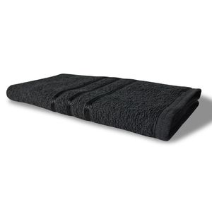 Toalha De Banho Grande Verona 230g m² 100% Algodão 70x125cm Preto