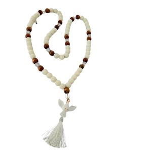 Colar Decorativo Mesa Pendurar Parede Divino Espirito Santo 102cm