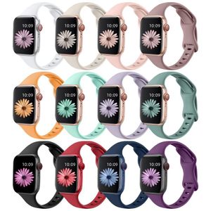 12 Pack Pulseiras Finas Compatíveis Com Apple Watch (cores Diversas)