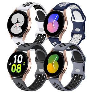 4 Pulseiras Silicone P- Galaxy Watch 20mm