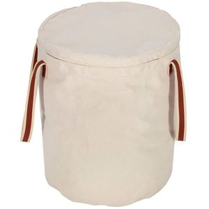 Cesto Organizador Multiuso 41l Em Lona Com Fecho - Tramontina Lona Natural 91751/006
