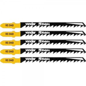Lamina Serra Tico-tico Aço Carbono Vd 244d 6dpp Encaixe T Pa