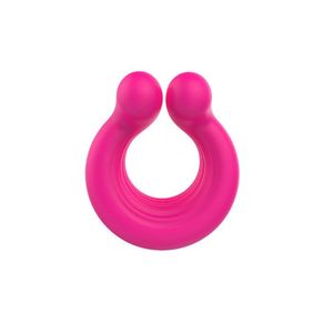 Anel Peniano Recarregável 9 Modos De Vibração London Eye - Lovetoys - Rosa