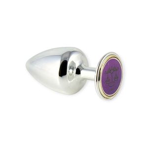 Plug Anal Cromado Libra M - Hard - Cromado, M