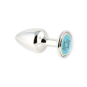 Plug Anal Cromado Peixes P - Hard - Cromado, P